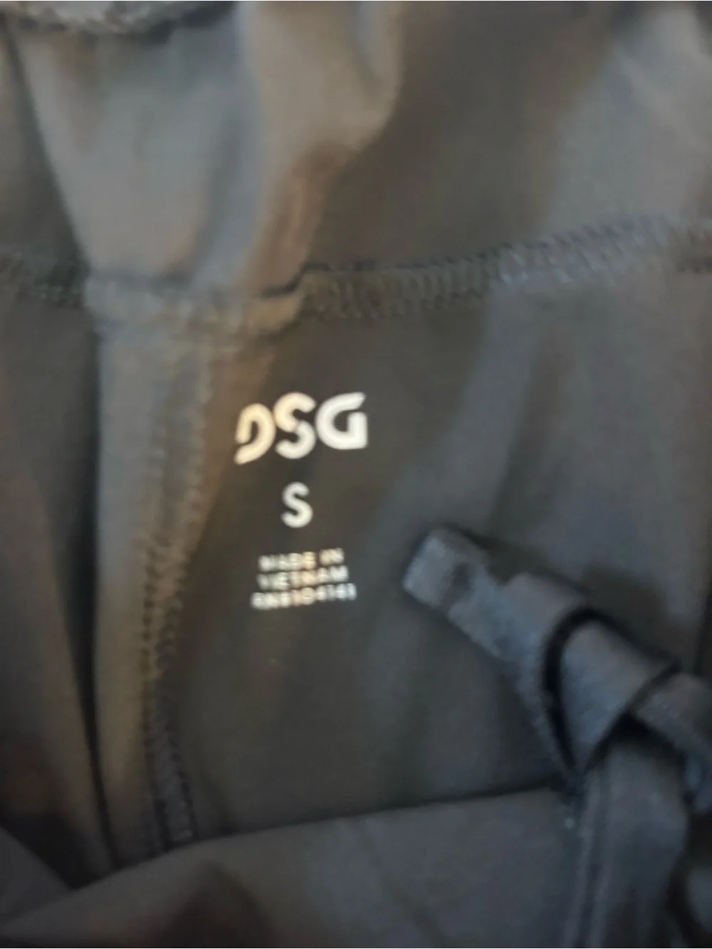 DSG Men’s Black Athletic Jogger Pants Small Active Training Gym Stretch